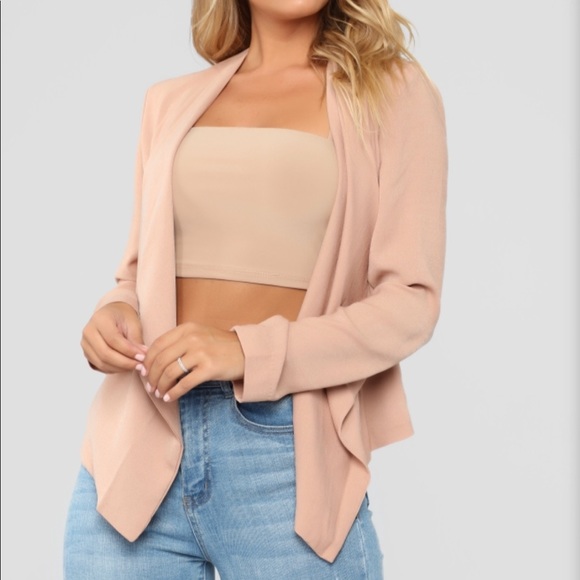 Fashion Nova Jackets & Blazers - Beautiful draped blazer